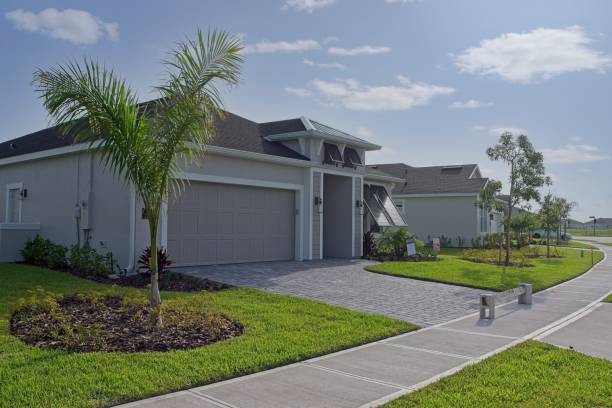 Residential Paver Driveway in East Tawas, MI
